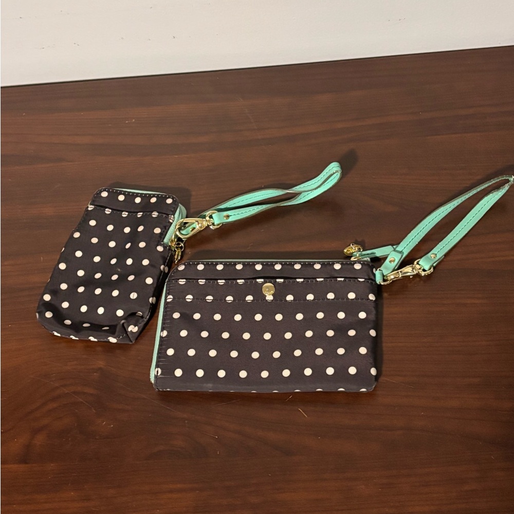 Fossil Wristlets - Polka Dot Wristlet Set with Mint Accents